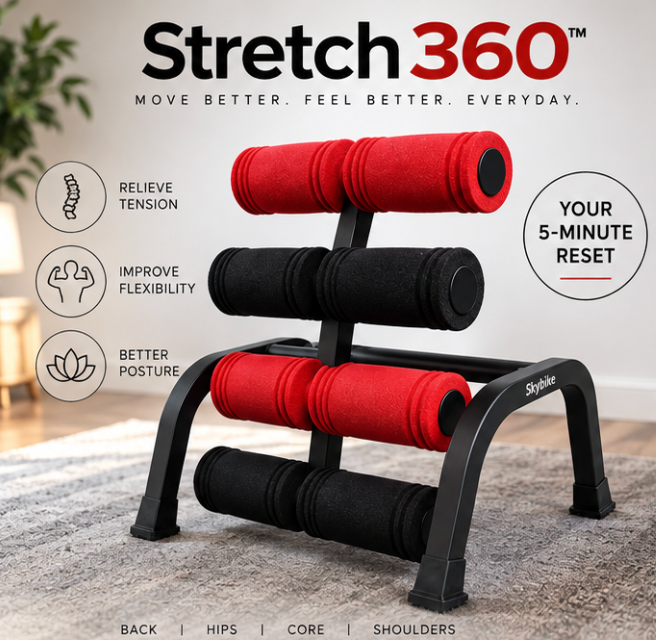 Stretch 360™ Back Stretcher — Spinal Decompression & Back Pain Relief